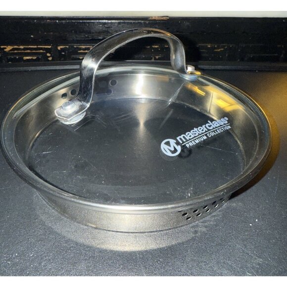 Masterclass 6.5"ID Tempered Glass Pot LID Replacement 7"OD Lid Only - Picture 1 of 7